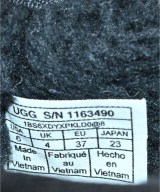 UGG（アグ）ブーツ 黒 サイズ:23cm レディース/2200623019078