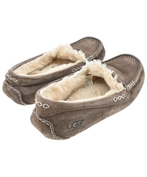 UGG（アグ）ドレスシューズ/ローファー 茶 サイズ:24cm レディース/2200623866054