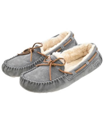 UGG クラシック グレー モカシン ビジュー付き UGG（アグ）モカシン/デッキシューズ グレー サイズ:23cm レディース