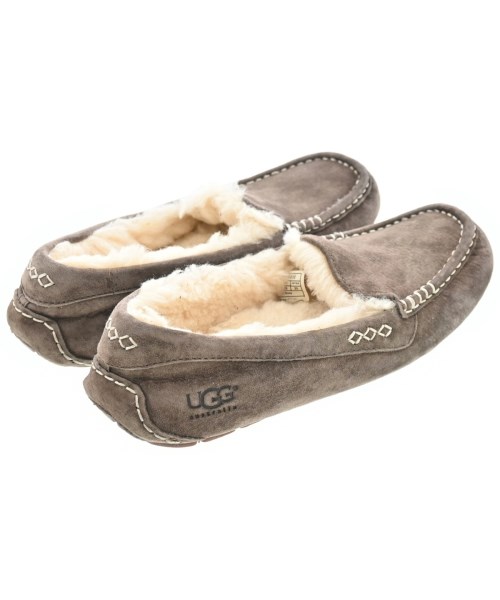 UGG（アグ）モカシン/デッキシューズ 茶 サイズ:25cm レディース/2200634394812
