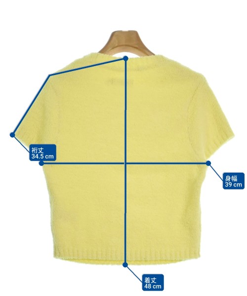 UGG（アグ）ニット・セーター 黄 サイズ:S レディース/2200618100040