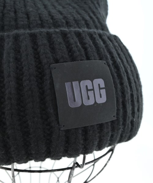 UGG（アグ）ニットキャップ・ビーニー 黒 サイズ:S レディース/2200619189068