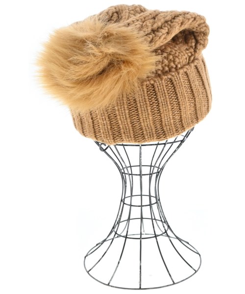 UGG（アグ）ニットキャップ・ビーニー 茶 サイズ:S レディース/2200619189075