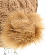 UGG（アグ）ニットキャップ・ビーニー 茶 サイズ:S レディース/2200619189075