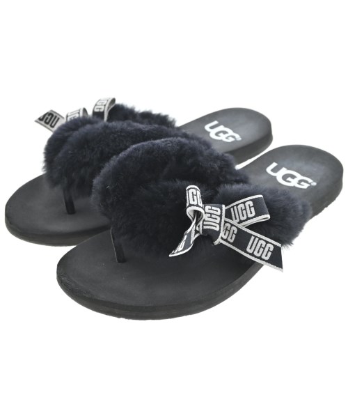 UGG(アグ)サンダル 黒 サイズ:-(23cm位)/2200695222017