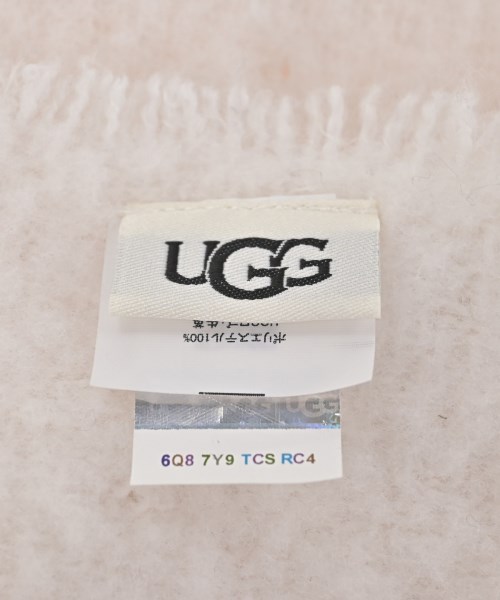 UGG（アグ）マフラー 白 サイズ:- レディース/2200696318085