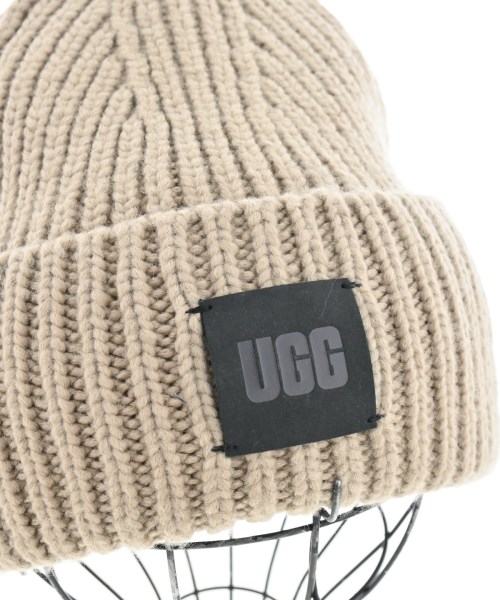 UGG（アグ）ニットキャップ・ビーニー ベージュ サイズ:- レディース/2200654728062