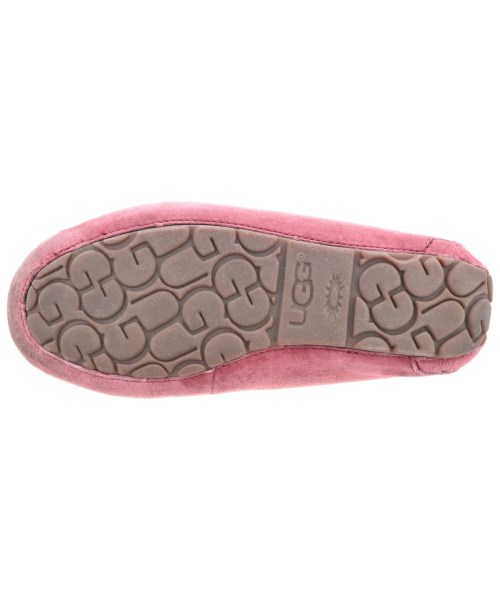 UGG（アグ）モカシン/デッキシューズ 赤 サイズ:US7(24cm位) レディース/2200658439070