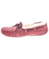 UGG（アグ）モカシン/デッキシューズ 赤 サイズ:US7(24cm位) レディース/2200658439070