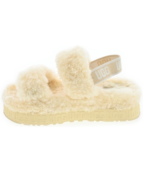 UGG（アグ）サンダル 白 サイズ:25cm レディース/2200656902057