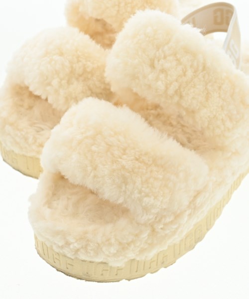 UGG（アグ）サンダル 白 サイズ:25cm レディース/2200656902057