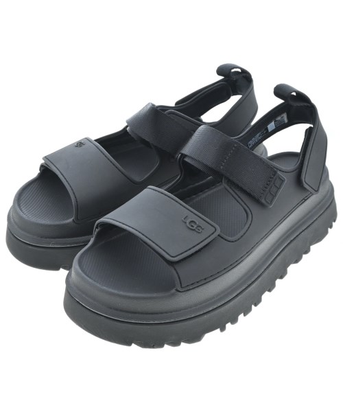 UGG(アグ)サンダル 黒 サイズ:25cm/2200639512068