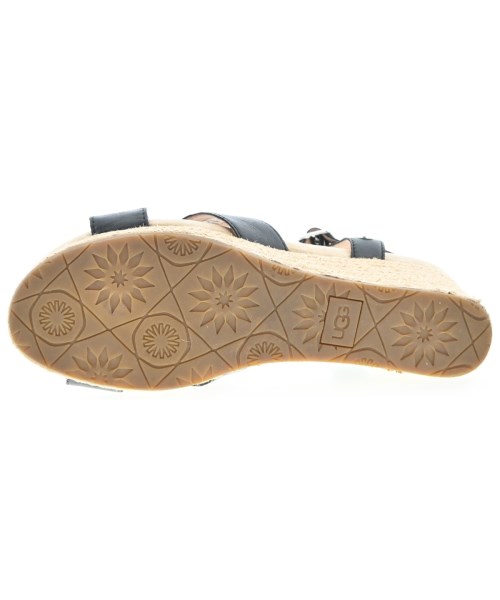 UGG（アグ）サンダル 黒 サイズ:25cm レディース/2200646910079