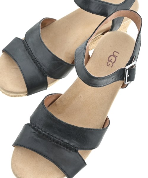 UGG（アグ）サンダル 黒 サイズ:25cm レディース/2200646910079