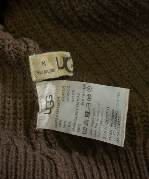 UGG（アグ）ニット・セーター 茶 サイズ:M レディース/2200662815082