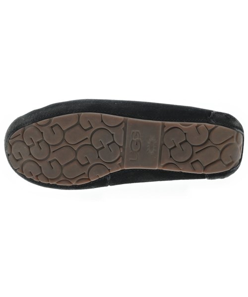 UGG（アグ）モカシン/デッキシューズ 黒 サイズ:24cm レディース/2200719009167