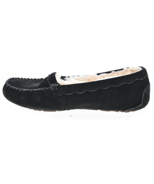 UGG（アグ）モカシン/デッキシューズ 黒 サイズ:24cm レディース/2200719009167