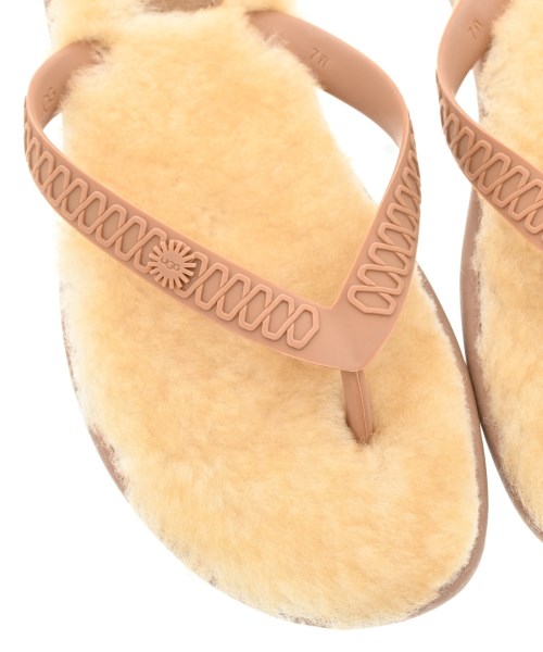 UGG（アグ）サンダル ベージュ サイズ:24cm レディース/2200686987062