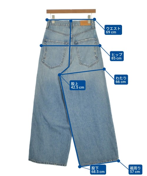 COTTON CITIZEN（コットンシチズン）デニムパンツ 青 サイズ:24(S位) レディース/2200717331079