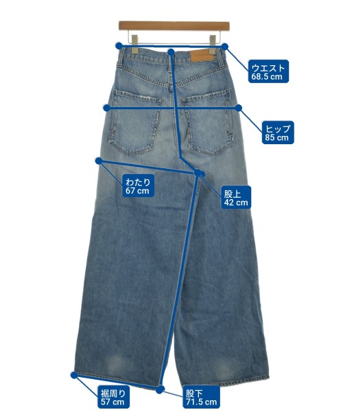 COTTON CITIZEN（コットンシチズン）デニムパンツ 青 サイズ:25(S位) レディース/2200721935010