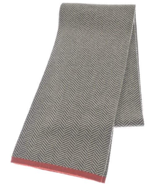 SAKS FIFTH AVENUE(サックスフィフスアベニュー)マフラー ベージュ サイズ:-/2200640497026