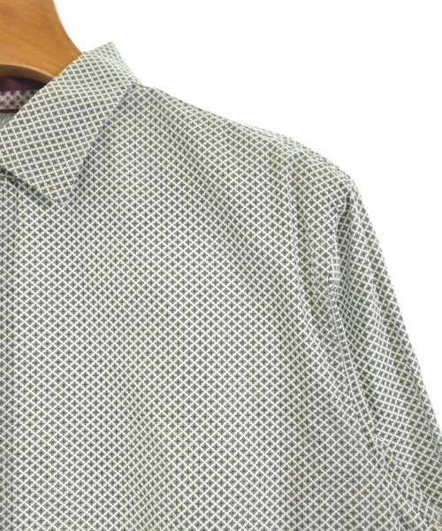 SAKS FIFTH AVENUE（サックスフィフスアベニュー）カジュアルシャツ グレー サイズ:M メンズ/2200664511050