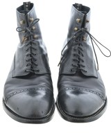 AUTHENTIC SHOE & Co.（オーセンティックシューアンドコー）ブーツ 黒 サイズ:25.5cm メンズ/2200646176239