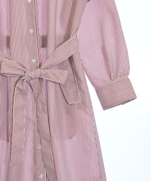 Comme ca Mature（コムサマチュア）シャツワンピース 赤 サイズ:F レディース/2200616835128