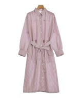 Comme ca Mature（コムサマチュア）シャツワンピース 赤 サイズ:F レディース/2200616835128