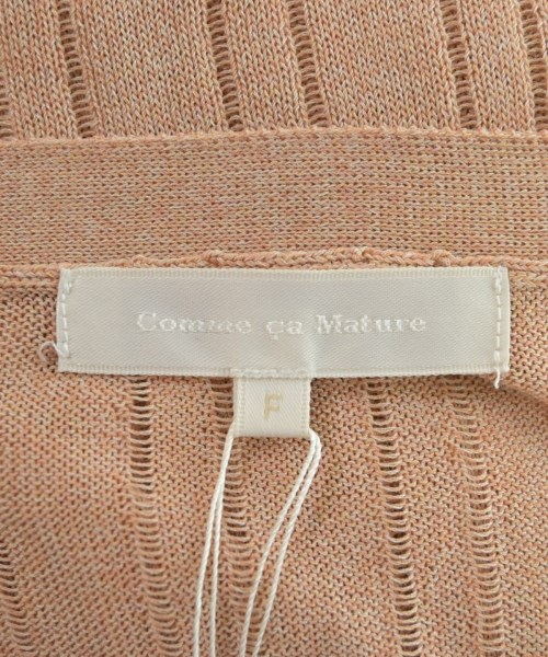 Comme ca Mature（コムサマチュア）カーディガン ピンク サイズ:F レディース/2200672024030