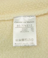 Comme ca Mature（コムサマチュア）ニット・セーター 黄 サイズ:F レディース/2200707907017
