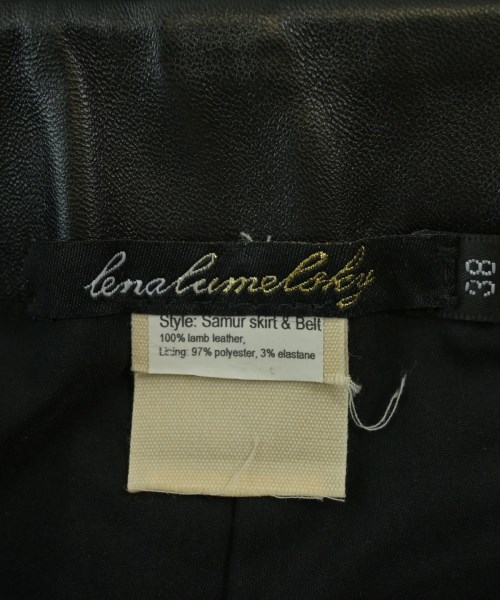 Lena Lumelsky（レナルメルスキー）ひざ丈スカート 黒 サイズ:38(S位) レディース/2200634836244