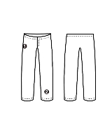 BARONIO（バローニオ）チノパン 白 サイズ:35(XL位) メンズ/2200653217109