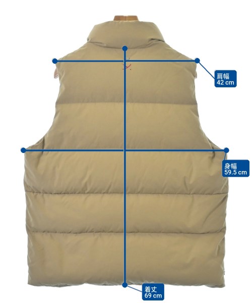 NORDISK（ノルディスク）ダウンジャケット/ダウンベスト ベージュ サイズ:M メンズ/2200660301037