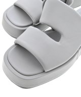 quartierglam（カルチェグラム）サンダル グレー サイズ:EU35 1/2(22cm位) レディース/2200715213063