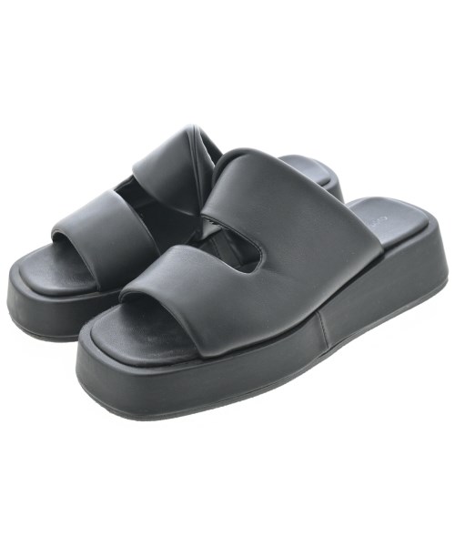 quartierglam(カルチェグラム)サンダル 黒 サイズ:-(23cm位)/2200681511040