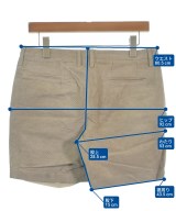 AZ by junhashimoto（エーゼイバイジュンハシモト）ショートパンツ ベージュ サイズ:3(L位) メンズ/2200690659207