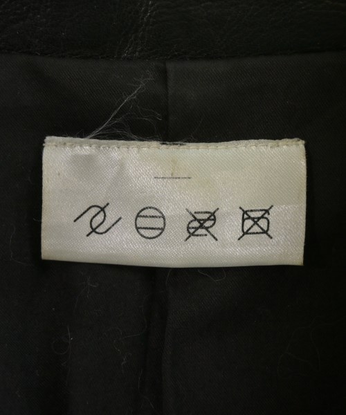 AZ by junhashimoto（エーゼイバイジュンハシモト）ライダース 黒 サイズ:S メンズ/2200722665039