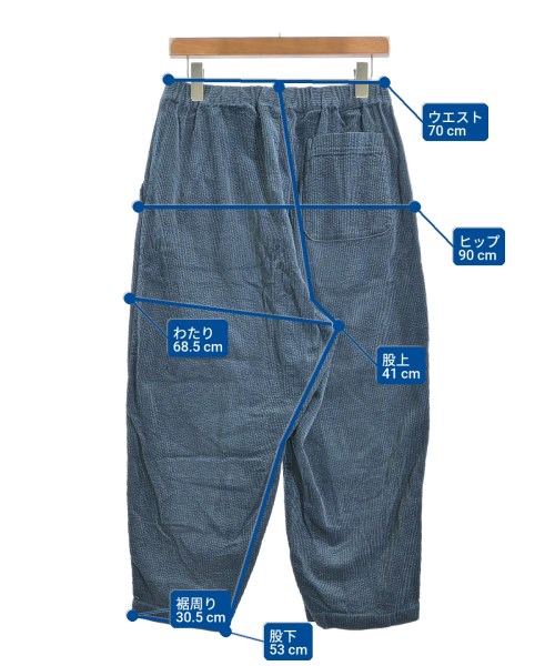 Trip（トリップ）クロップドパンツ 青 サイズ:-(M位) レディース/2200686422037