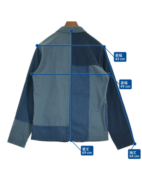 PINE（フォレストパイン）デニムジャケット 青 サイズ:-(L位) メンズ/2200616326152
