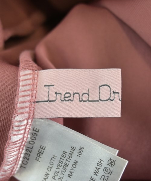 Trend Dress Code（トレンドドレスコード）パーカー ピンク サイズ:F レディース/2200656419029