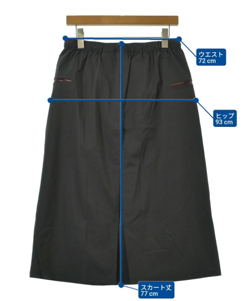 AXESQUIN（アクシーズクイン）ロング・マキシ丈スカート グレー サイズ:M レディース/2200638178173