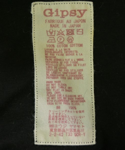 Gipsy（ジプシー）Tシャツ・カットソー 黒 サイズ:3(L位) レディース/2200699936033