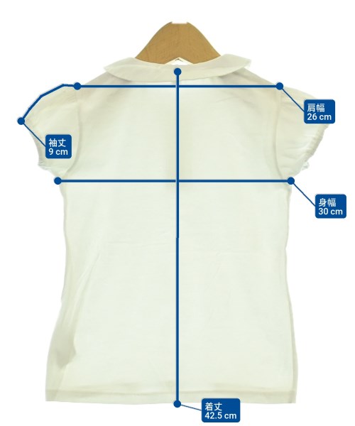 M.Ferrari（マリエラフェラーリ）Tシャツ・カットソー 白 サイズ:110(5T-6T) キッズ/2200641103063