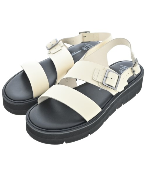 TOSHINOSUKE TAKEGAHARA(トシノスケ　タケガハラ)サンダル 白 サイズ:-(24cm位)/2200648172253