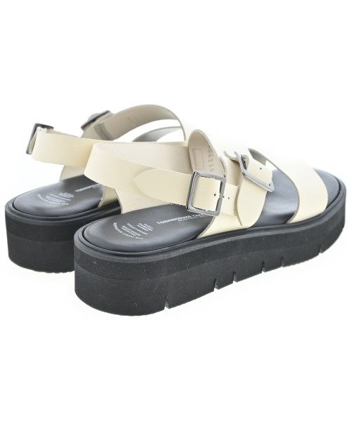 TOSHINOSUKE TAKEGAHARA（トシノスケ　タケガハラ）サンダル 白 サイズ:-(24cm位) レディース/2200648172253