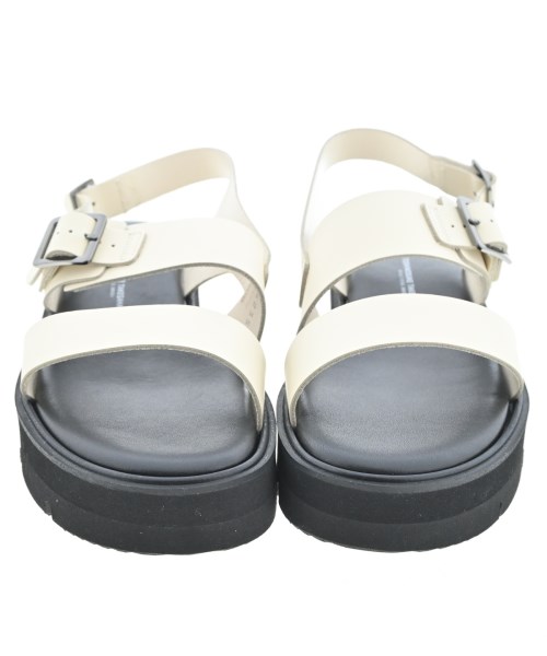 TOSHINOSUKE TAKEGAHARA（トシノスケ　タケガハラ）サンダル 白 サイズ:-(24cm位) レディース/2200648172253