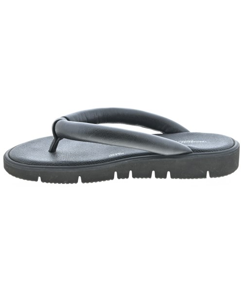 TOSHINOSUKE TAKEGAHARA（トシノスケ　タケガハラ）サンダル 黒 サイズ:24cm レディース/2200639168135