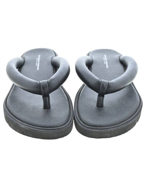 TOSHINOSUKE TAKEGAHARA（トシノスケ　タケガハラ）サンダル 黒 サイズ:24cm レディース/2200639168135