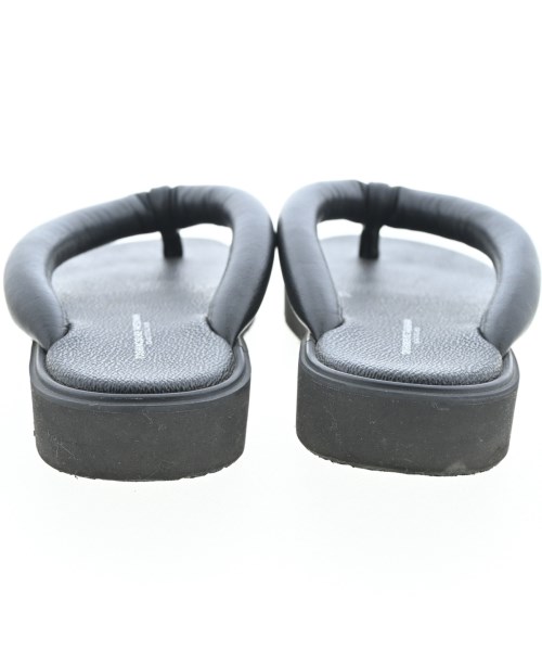 TOSHINOSUKE TAKEGAHARA（トシノスケ　タケガハラ）サンダル 黒 サイズ:24cm レディース/2200639168135